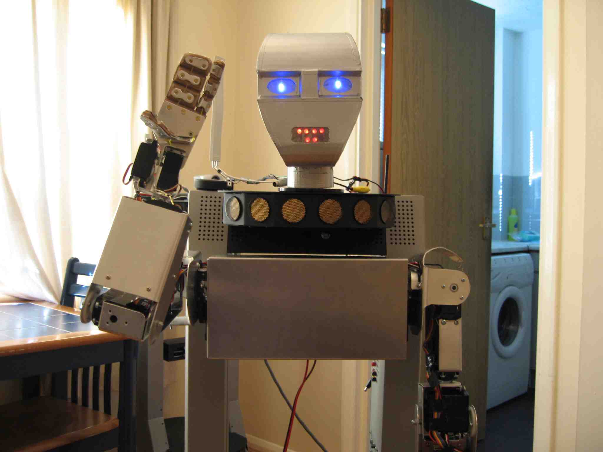 A friendly humanoid robot