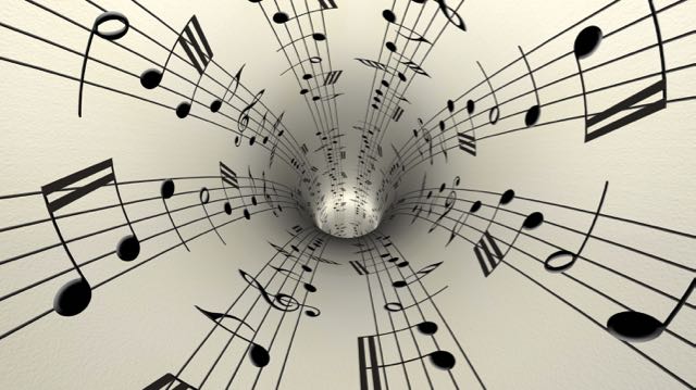 A vortex of music