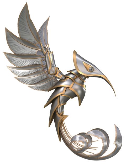 A steel bird