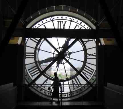 The clock at the Musee D'Orsay