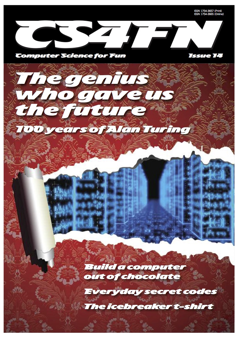 Cover of Alan Turing Issue
