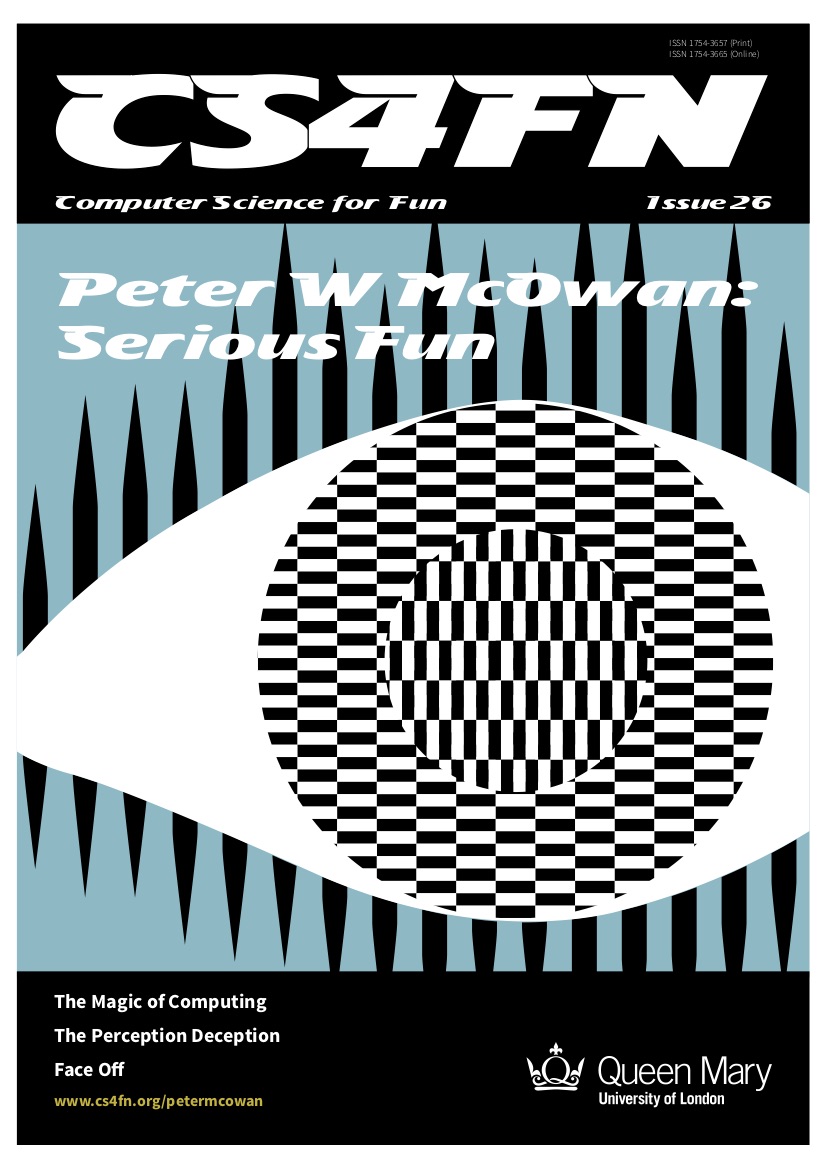 The cover of cs4fn issue 26