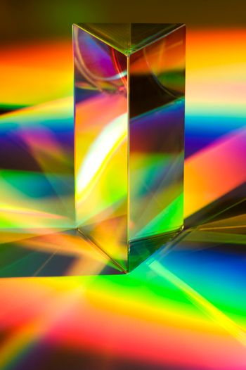 Rainbow prism: copyright www.istockphoto.com Ref: 000012184388