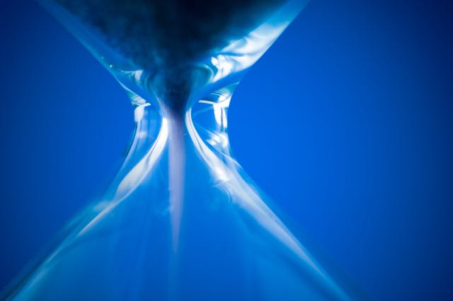 Blue hourglass: copyright www.istock.com 157374715