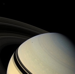 the planet Saturn