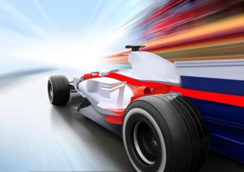 Formula one racing car: Copyright www.iStockphoto.com 000014213027