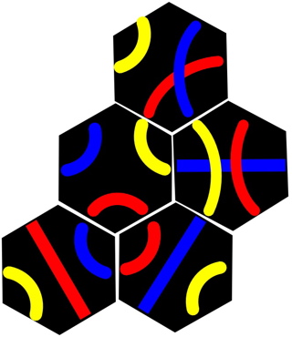 A solution to the Tantrix rotation puzzle