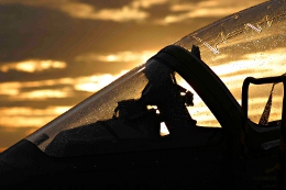 Fighter Aircraft Cockpit