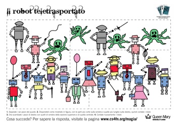 il robot teletrasportato