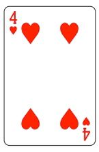 The four of hearts