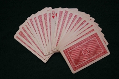 Revealing the card