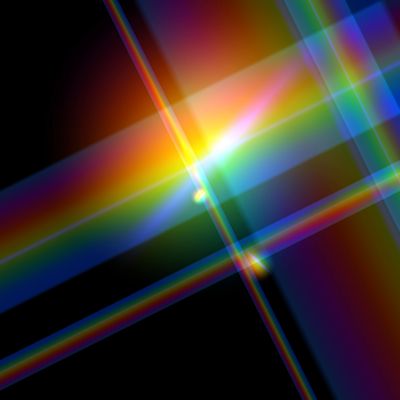 Diffraction spectrum: copyright www.istockphoto.com Ref: 000000237774